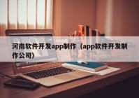 河南软件开发app制作（app软件开发制作公司）